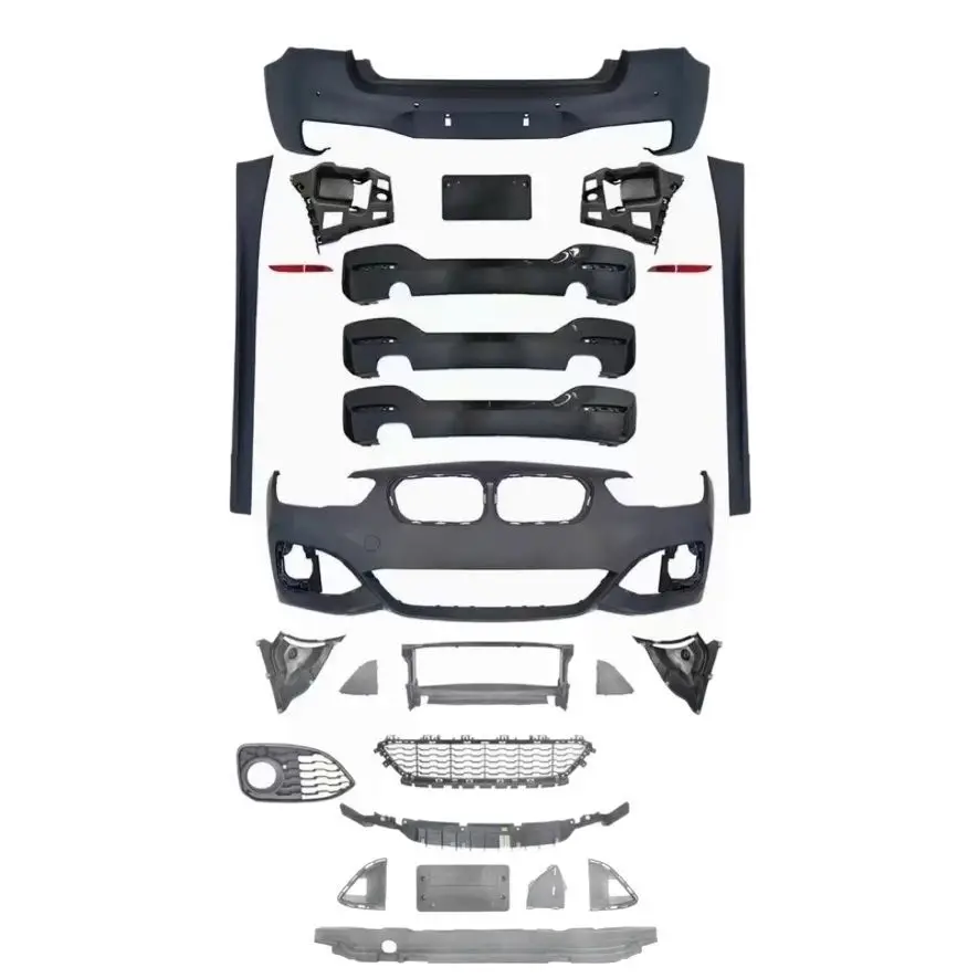 

Подходит для Ramos 15-19 BMW 1 Series f20 f21 118i 120i Модифицированное обновление MT Большой комплект объемного звучания Передняя планка