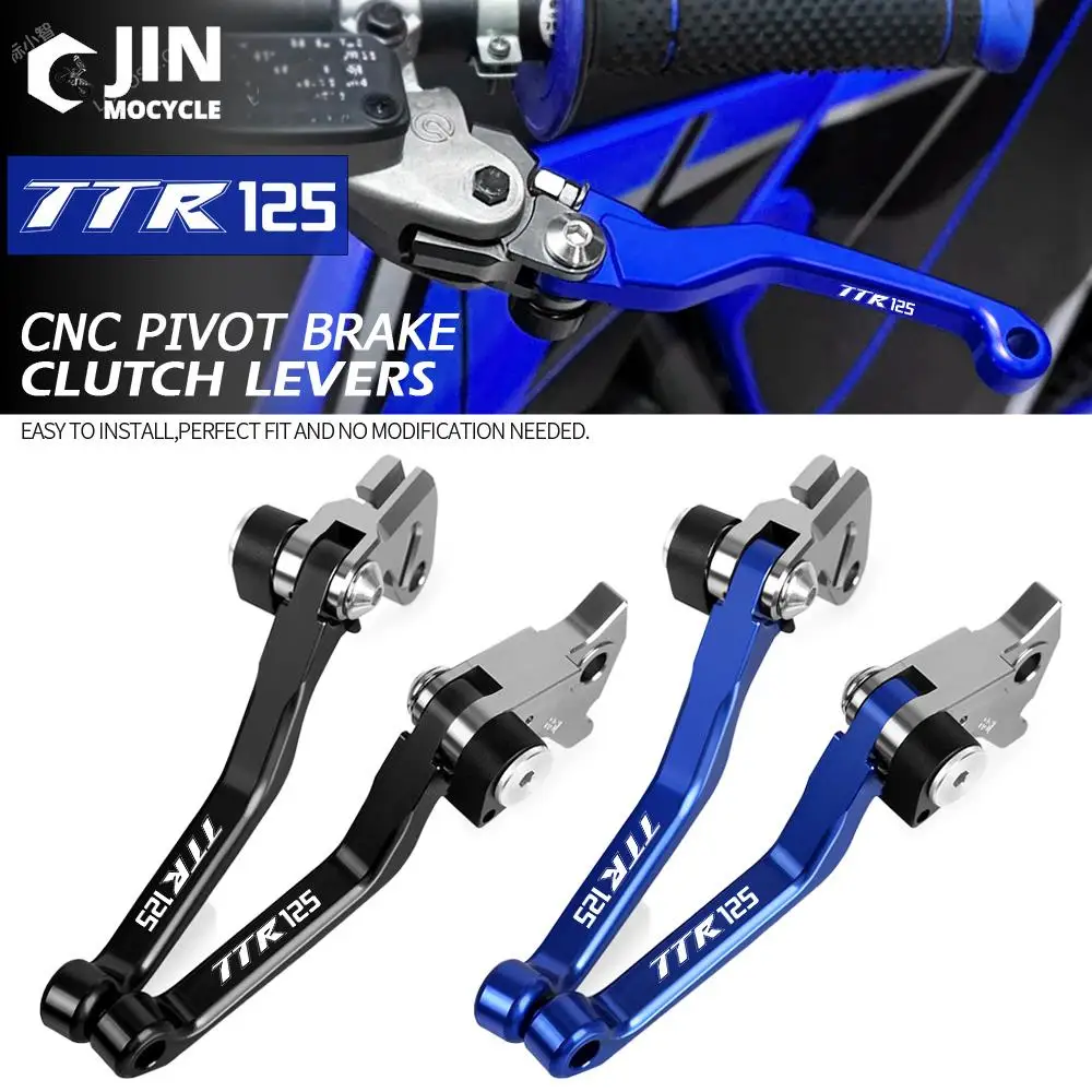 Pivot Brake Clutch Levers FOR YAMAHA TTR125 LW E 1993 1994 1995 1996 1997 1998 1999 2000 2001 2002 2003 2004 2005 2006 2007 2008