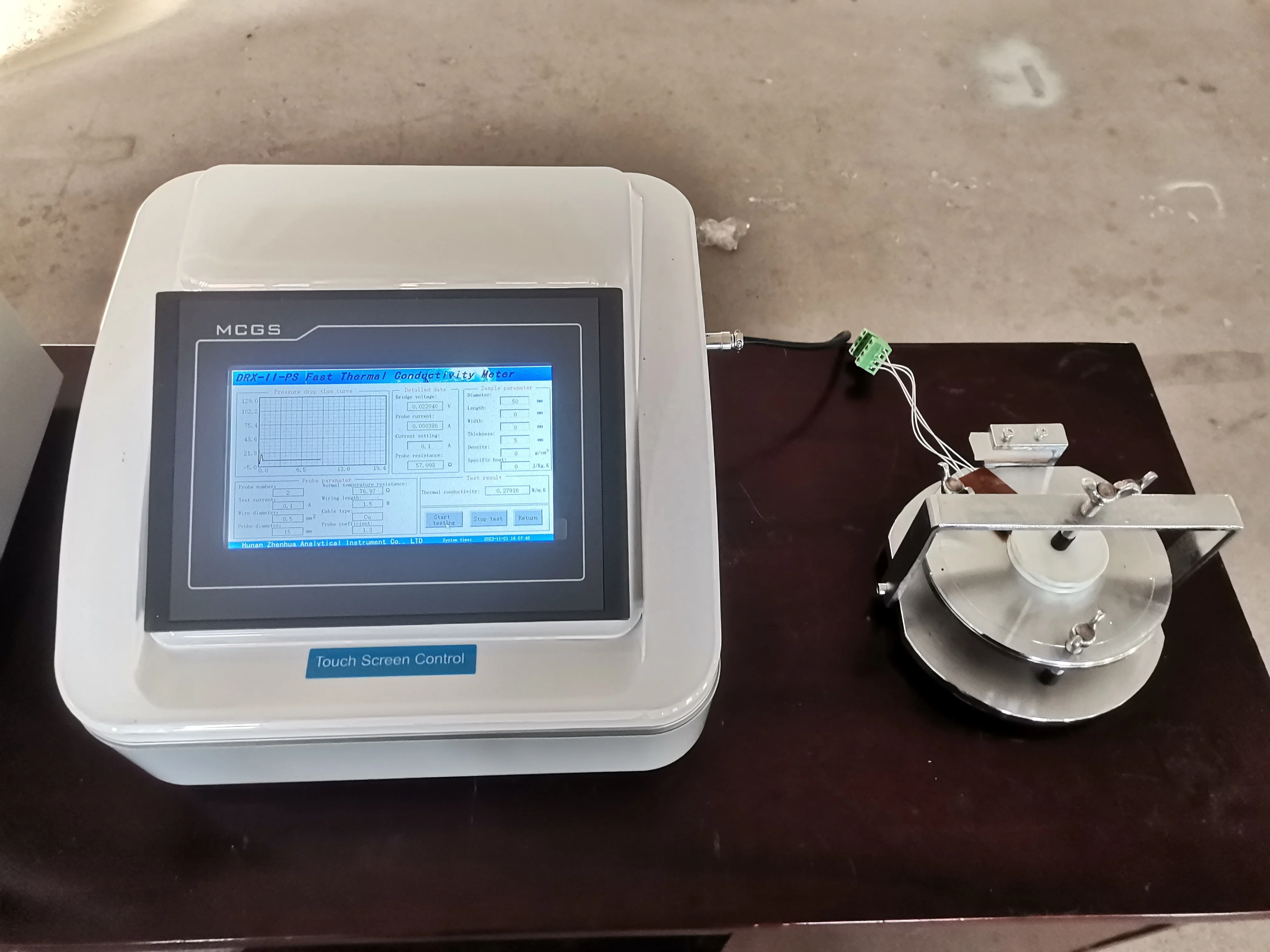 DRX-II-PS TPS Technology thermal conductivity tester Equipment