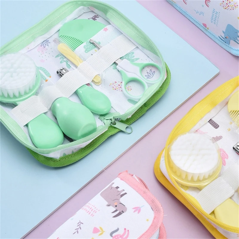 Convenient Baby Grooming Set Versatile 6pcs Baby Kits Newborn Nursery Health Care Must Have Tools for Daily Infant Needs