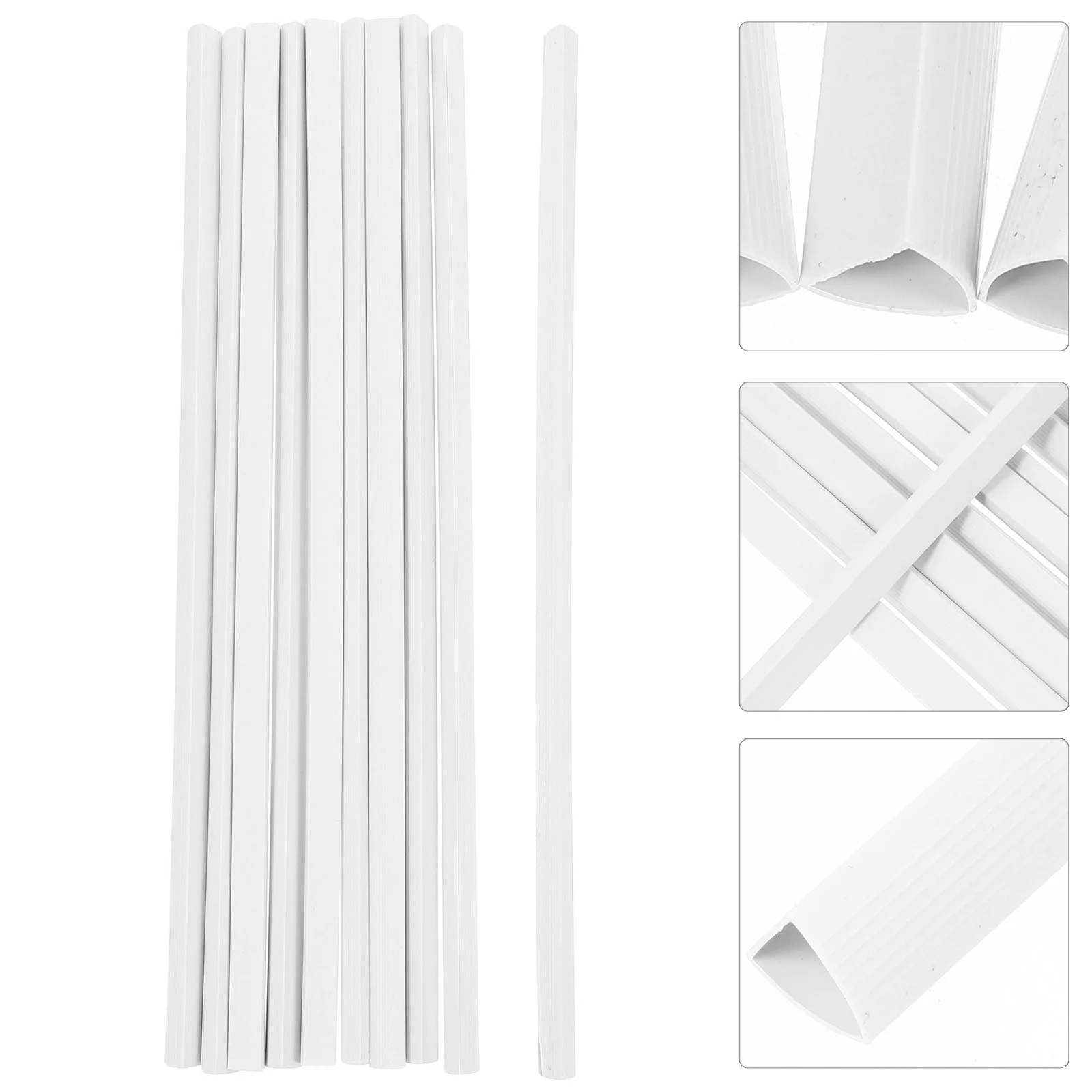 10 Pcs Information Booklet Drawer Folder Work Folders Plastruct Plastic Stir File Storage Bars