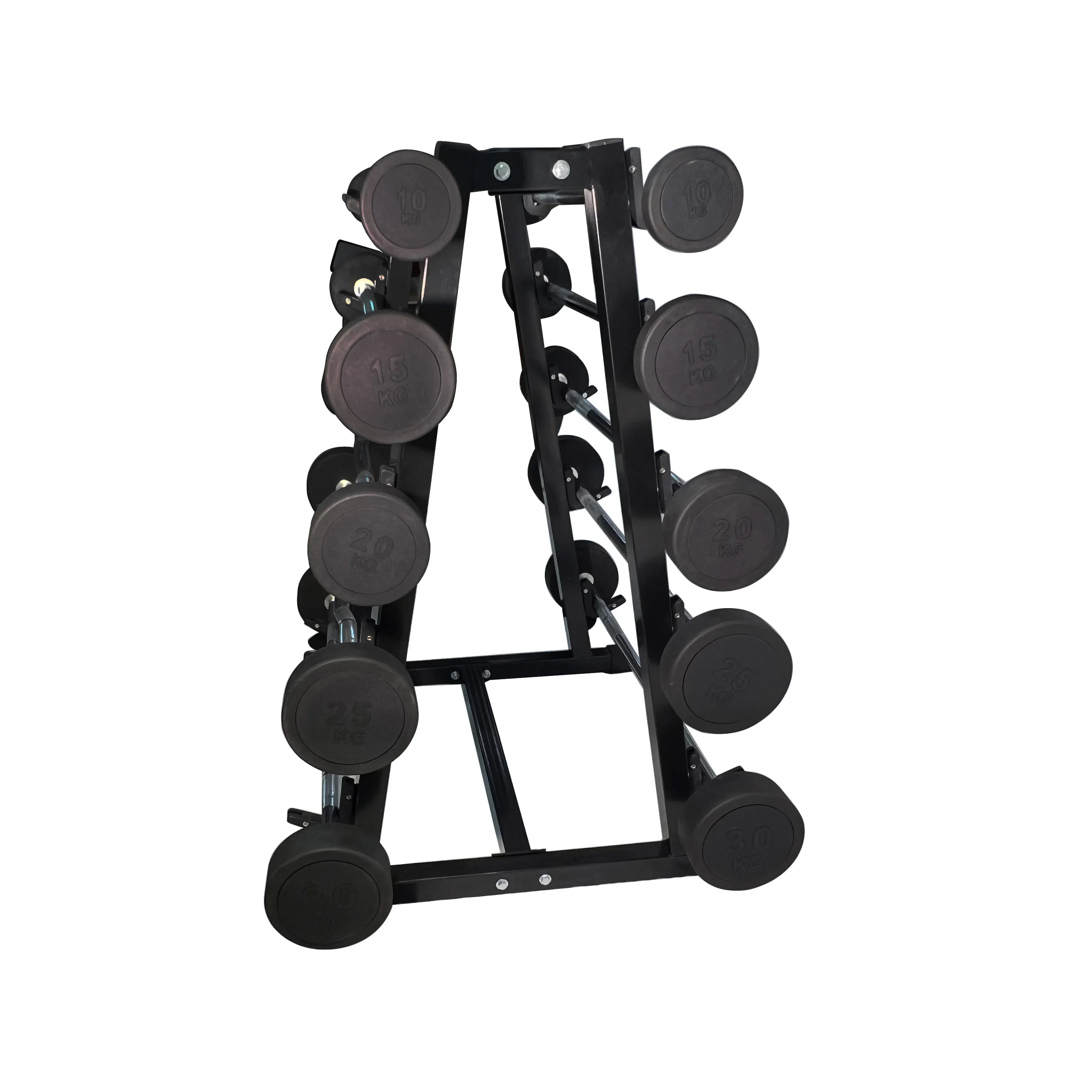 Gym Equipment Steel Weight Stack Fixed Machine Barbell Storage Rack For Bodybuilding