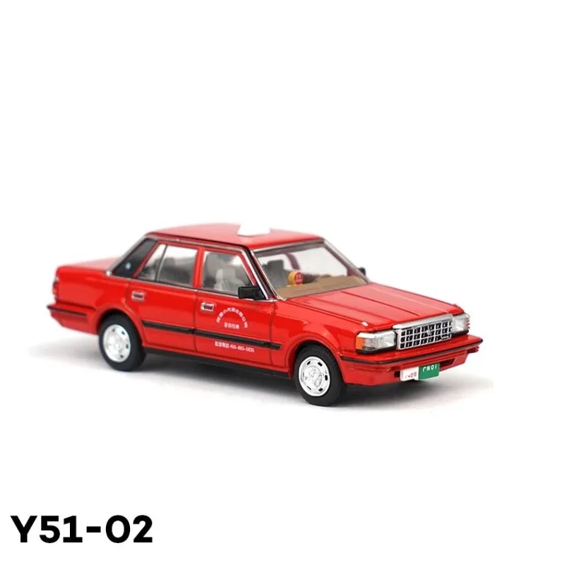 Xcartoys 1:64 Cro-wn Taxi Gen.7 Y51-02 Red Alloy Simulation Model Car