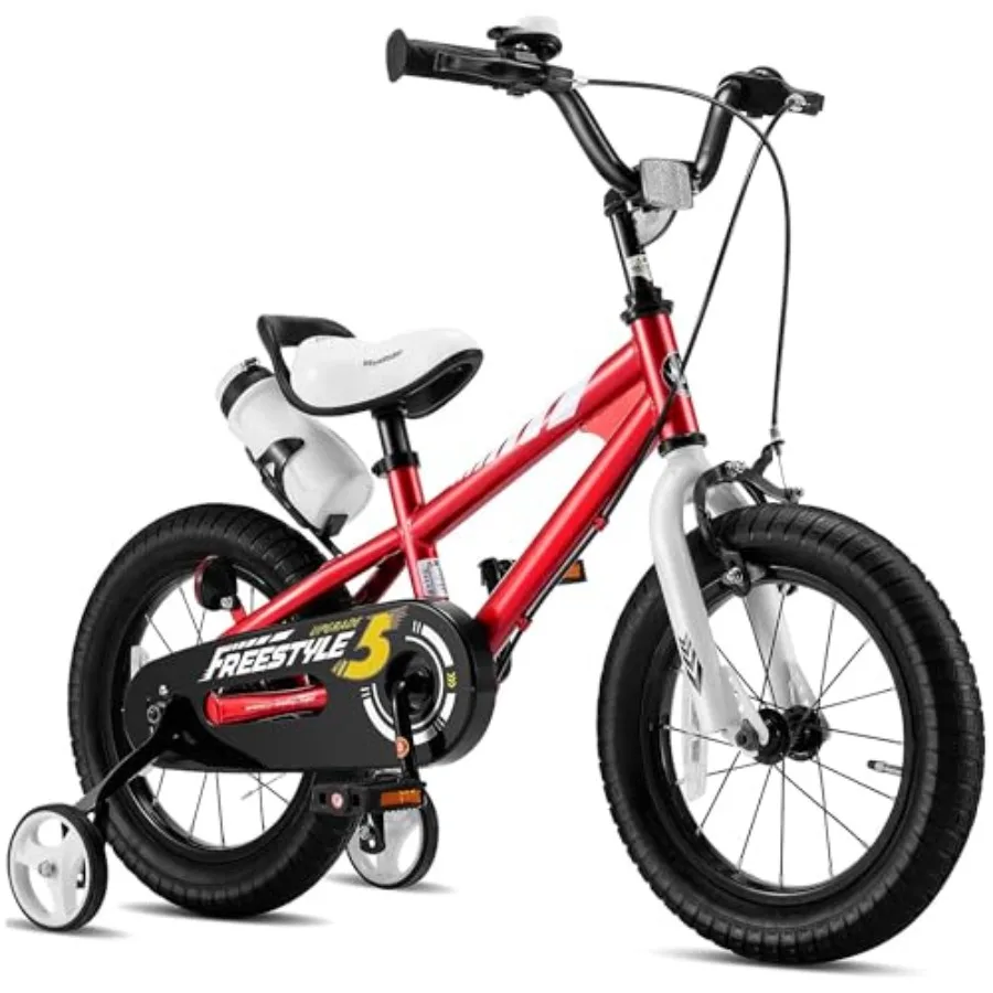

Bike with Dual Handbrake for Beginners 12 14 16 18 20 Inch Bicycle for Boys Girls Ages 3-10 Years Lightweight Aluminum Frame Br