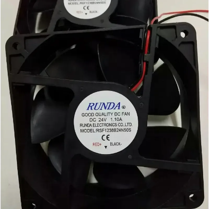 RUNDA RSF1238B24N50S 24V 1.10A 12038 Variable Frequency Fan for Single Variable Frequency Plug