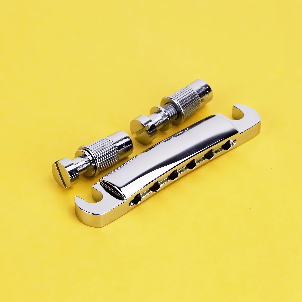 FLEOR LP Guitar Tailpiece Stop Bar Tailpiece for LP Guitar ,Gold/ Chrome/Black Choose