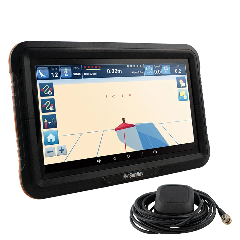 AG70 High Precision Agriculture Tractor GPS Guidance System Equipment Trimble Autosteer Guidance System