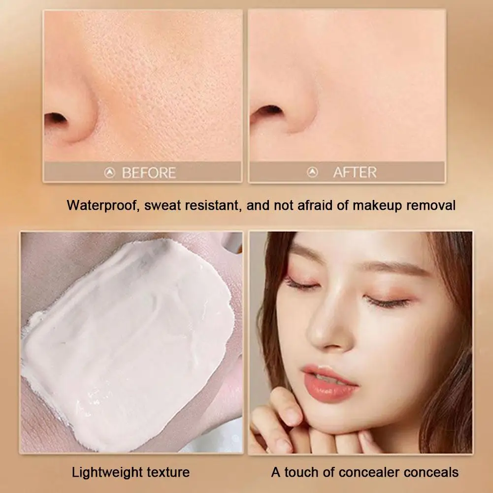 Liquid Foundation Brighten Whitening Cream Muscle Foundation Face Base Makeup Cosmetics Liquid Concealer Cosmetics Concealer