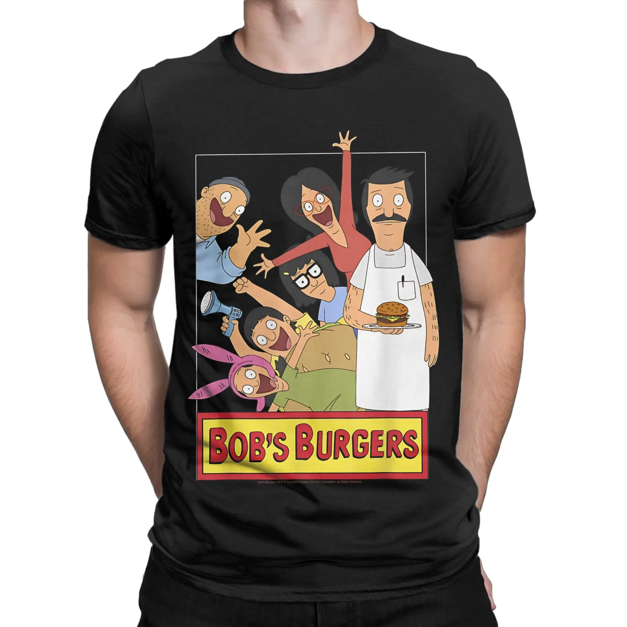 Men Women B-Bobs Burgers Thanksgiving Song T Shirt 100% Cotton Graphic Tee Shirts Happy Thanksgiving  Clothing Outfits