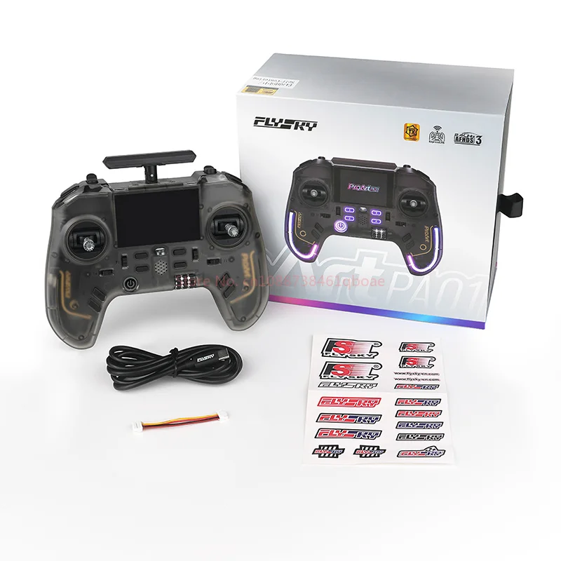 Flysky Fusi Proart Pa01 Open Source Special Remote Control H7 Color Screen Controller Time Traveling Drone Model Fixed Wing Car