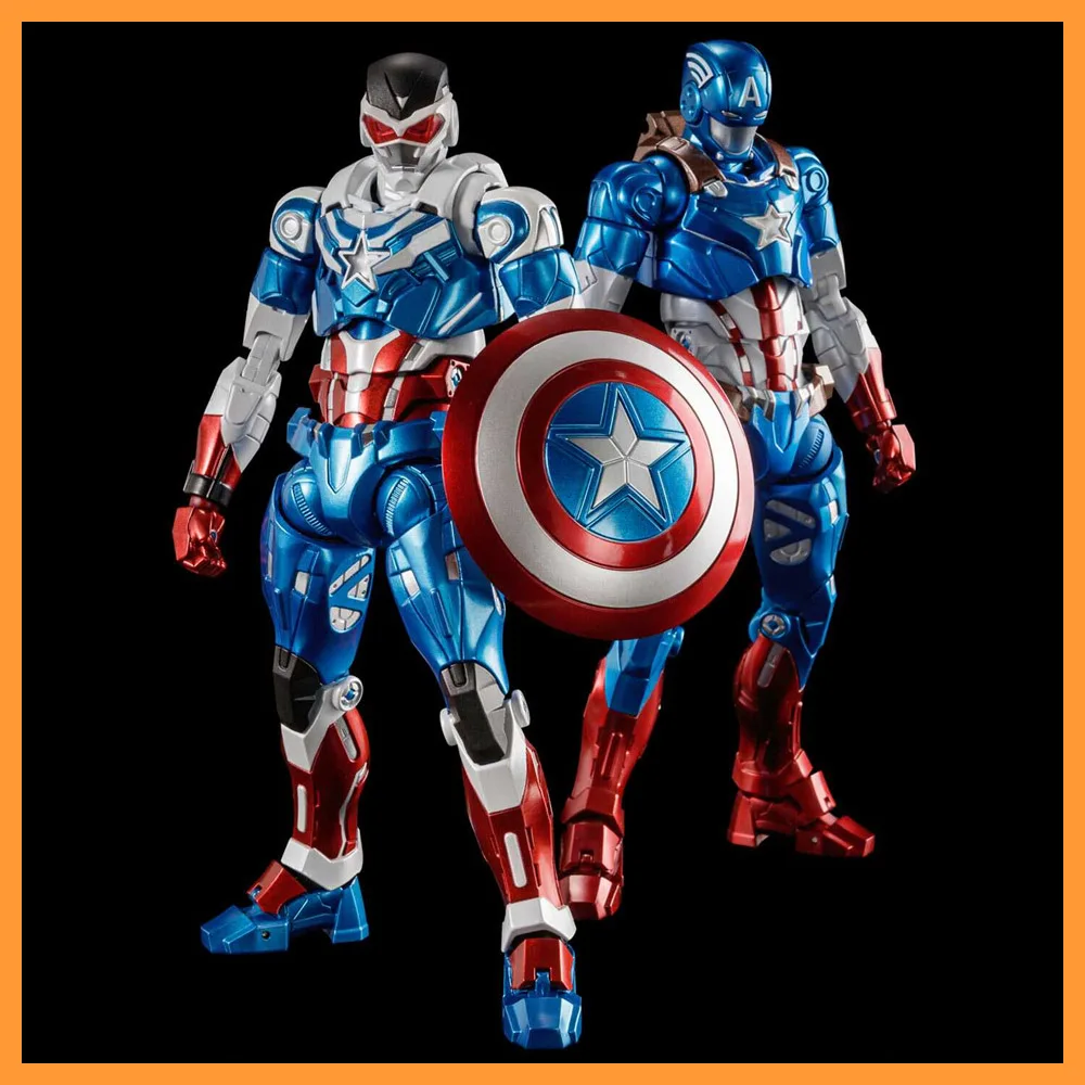 Collectible In Stock 1/12 Scale Combat Armor Falcon U.S.A Captain Sam Wilson Full Set Model 12-inch Action Figure Toys for Fans