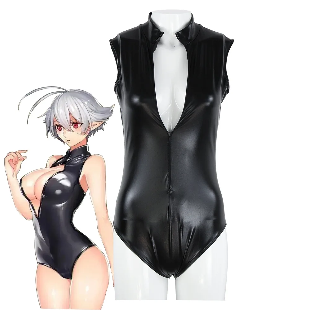 

Fate Stay Night Swimsuit Su ku water One-piece jumpsuit Saber My lord sexy Swimming Suit Cosplay party Costumes