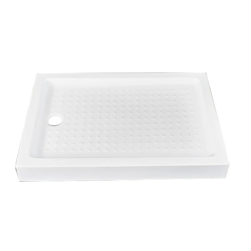 Wholesale Thickened Simple Shower Room Bottom Basin Acrylic Shower Room Resin Shower Tray