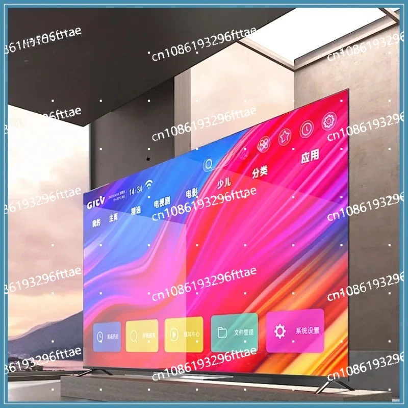 

Телевизионная сеть Wi-Fi75 Voice 85 HD 4K ЖК-дисплей ZC Бескаркасный полноэкранный (сетевая версия)