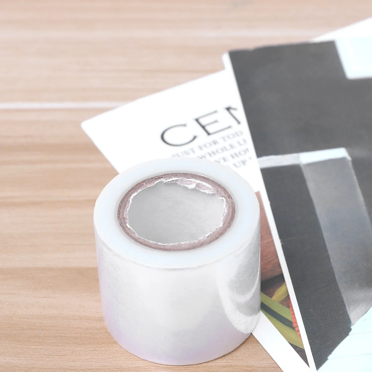 

1 Roll 42mmx200m Premium Eyebrow Pencil Cover Film Smooth Flexible Wrap for Application Protective Accessories