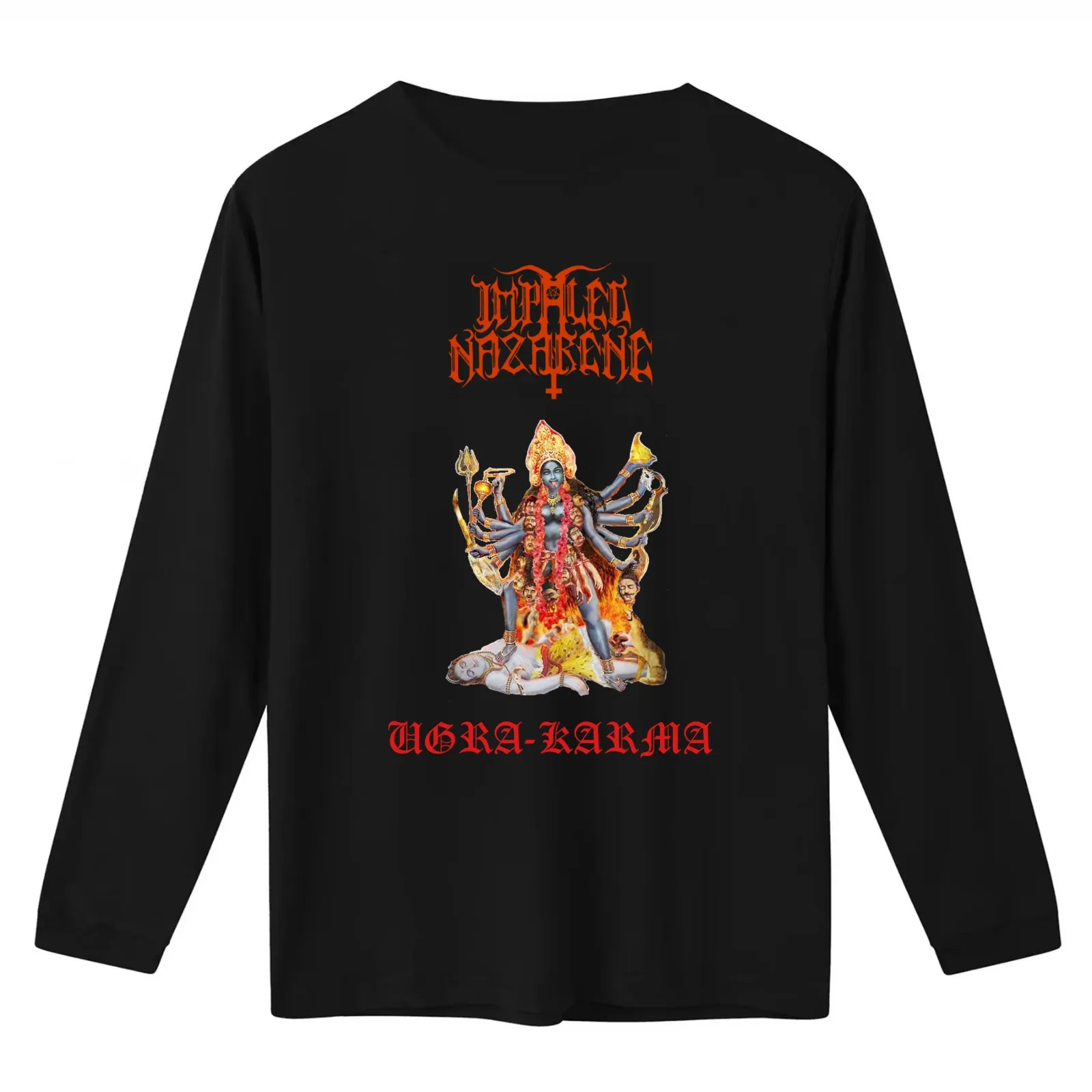Impaled Nazarene- Ugra-Karma T-Shirt Summer Casual Cotton Tee Oversized Streetwear Tops Vintage Graphic Print 100% Cotton