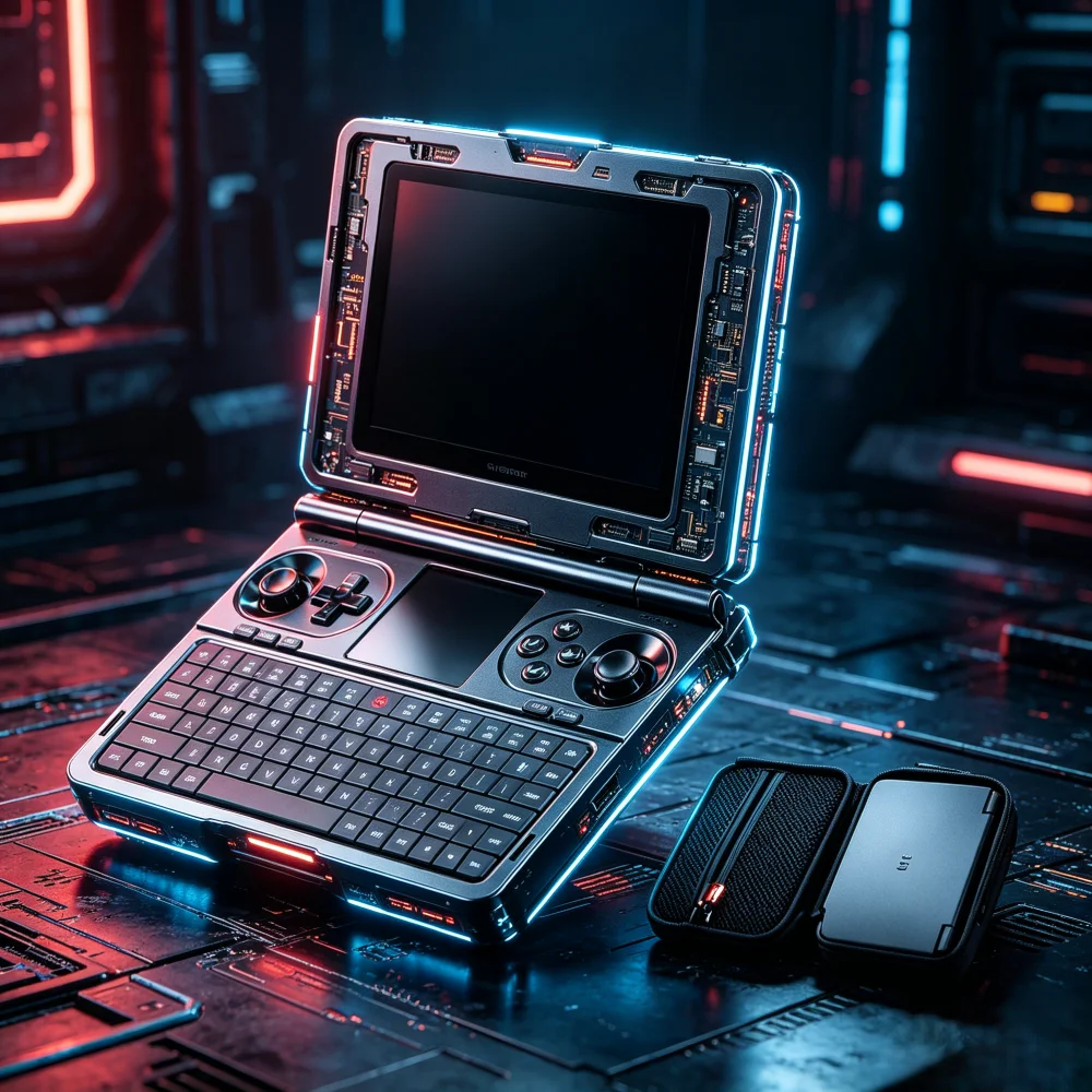 

7-дюймовый игровой мини-ноутбук GPD WIN Mini с длительным временем автономной работы, портативный компьютер для путешествий, 32 ГБ ОЗУ, 2 ТБ PCIe 4.0, Mini AMD AI 9