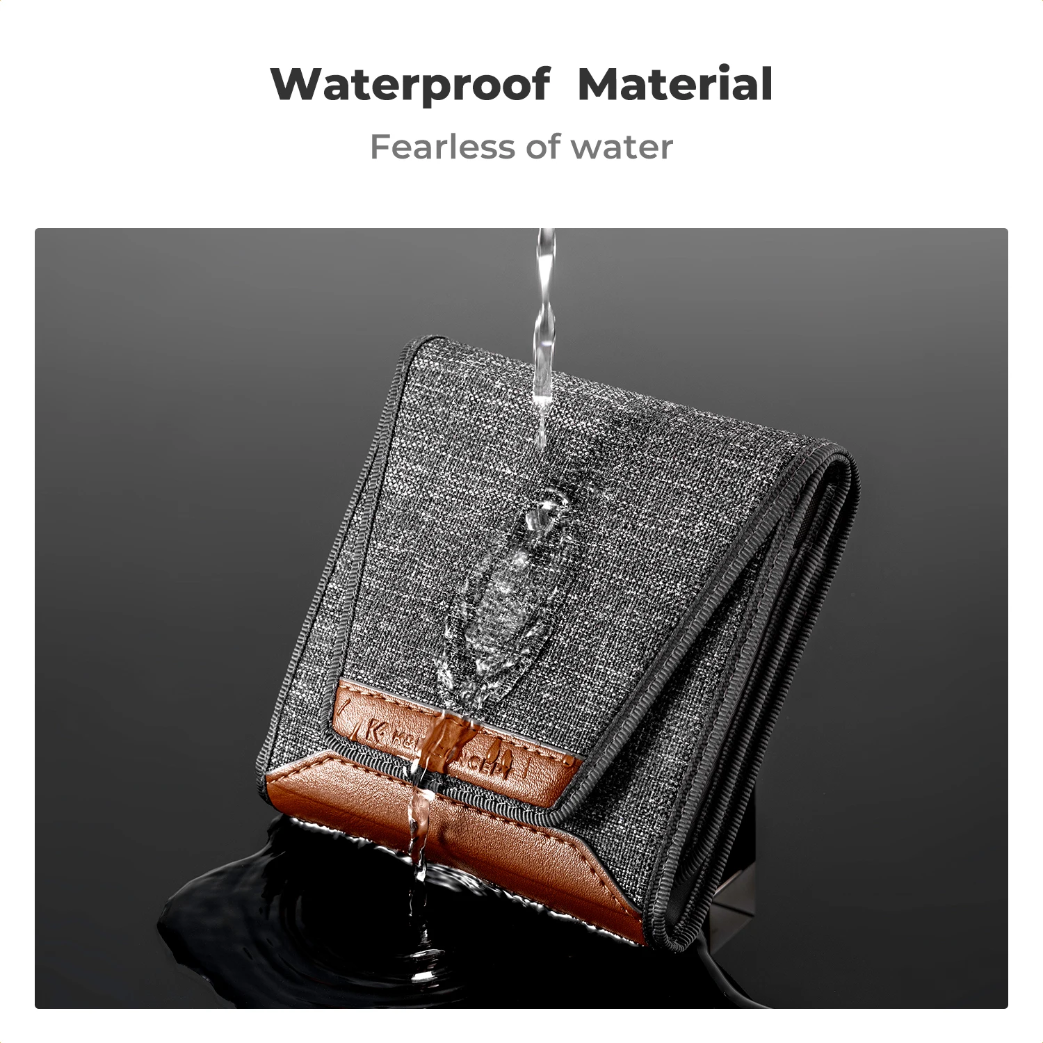 K & F Concept 2 팩 렌즈 필터 케이스, 카메라 필터용 필터 지갑 가방, 82mm 거치대 파우치, UV ND CPL 필터 케이스