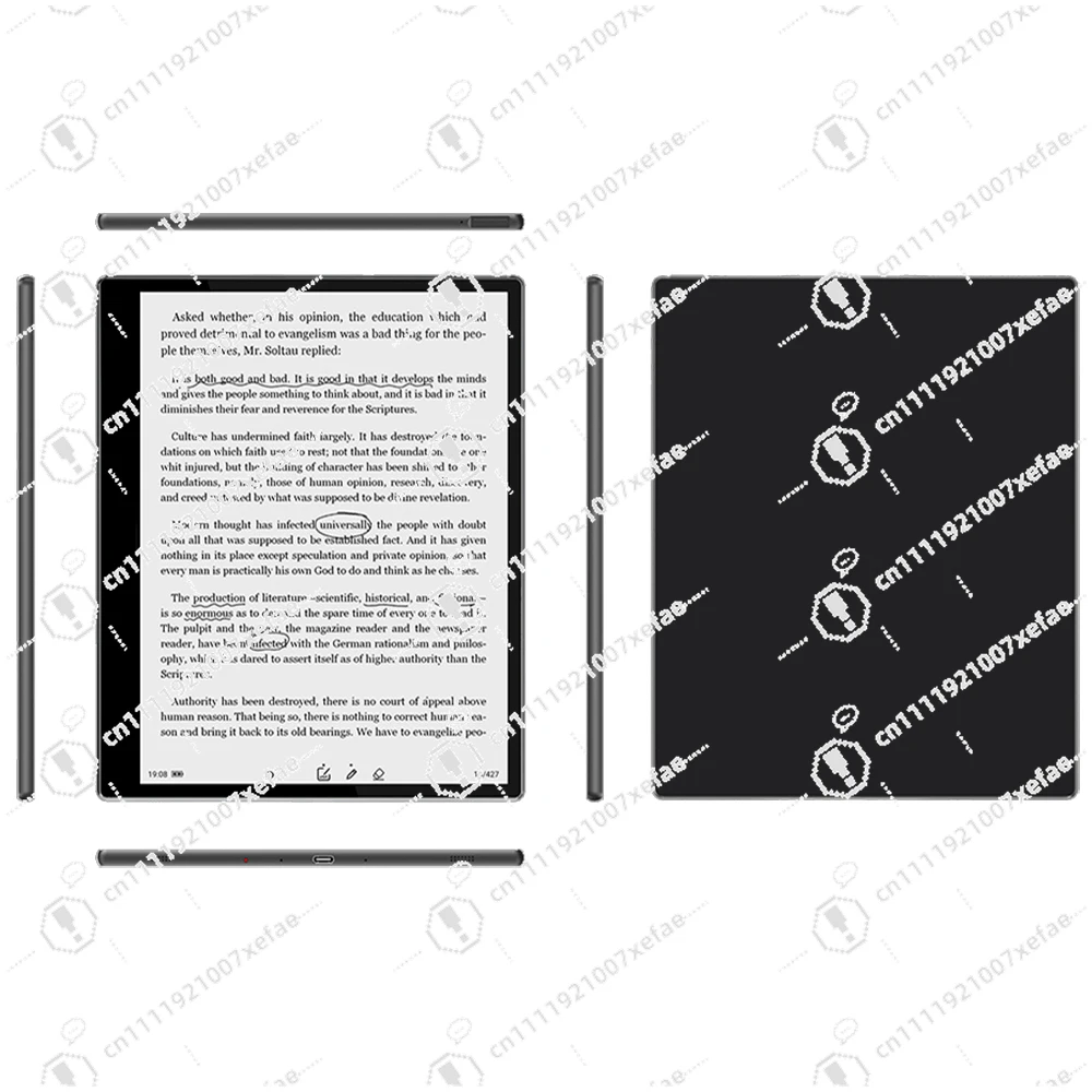 E-Ink Display, White, Black, E-Reader | 13.3-inch Android | Low Power, Long Life WiFi Digital Reading PDF/TXT