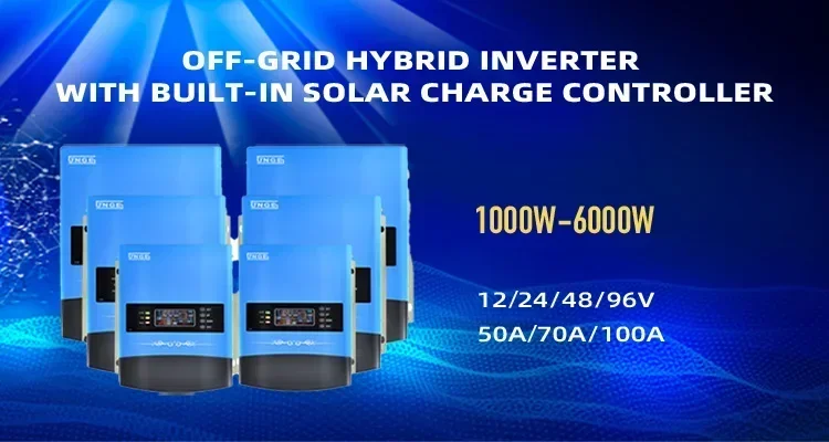 3kw 4kw 5Kw 48v Pure Sine Wave Hybrid Inverter Double On/off Grid Solar Inverter For Solar Energy System Hot sales