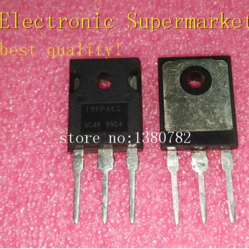 

Free Shipping 50pcs/lots IRFP460PBF IRFP460 460PBF TO-247 500V 20A IC In stock!