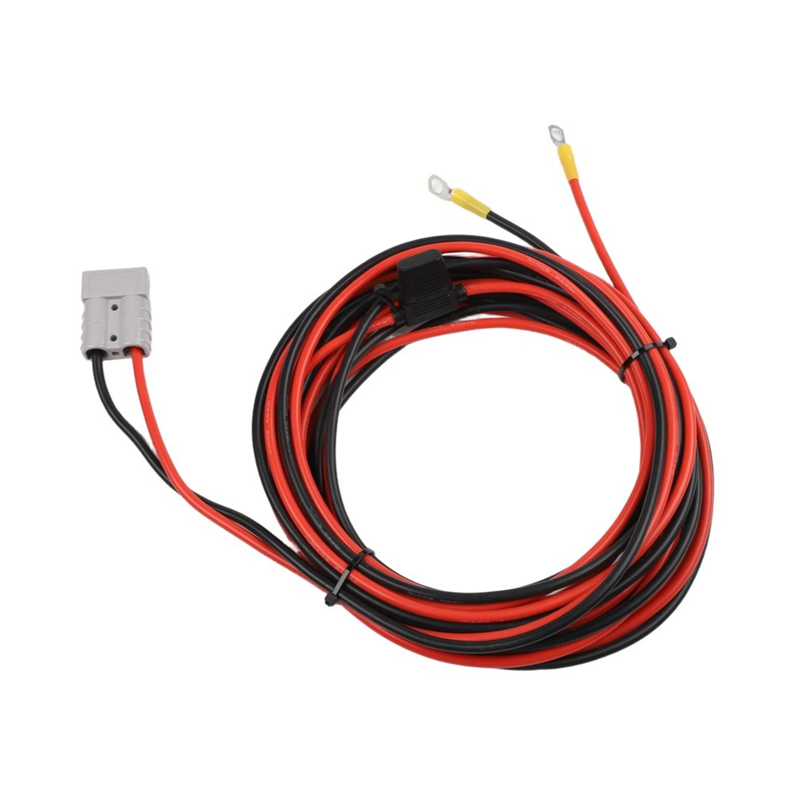 12V 50A Wiring Kit with 6 Meter Battery Cable and Quick Connect for Efficient Power Transfer in DIY Dual Battery Systems