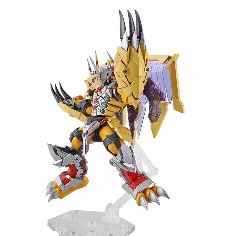 Bandai FRS Figure-rise Standard Digimon Adventure BLACK WARGREYMON Aninm Action Assembly Figure Original BOX Model Toy Gifts