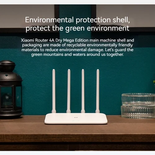 Imagen 2 del producto XIAOMI Mi Router 4A versión Gigabit AC1200 2,4 GHz 5GHz WiFi 1167Mbps repetidor 128MB DDR3 extensor de red de 4 antenas de alta ganancia