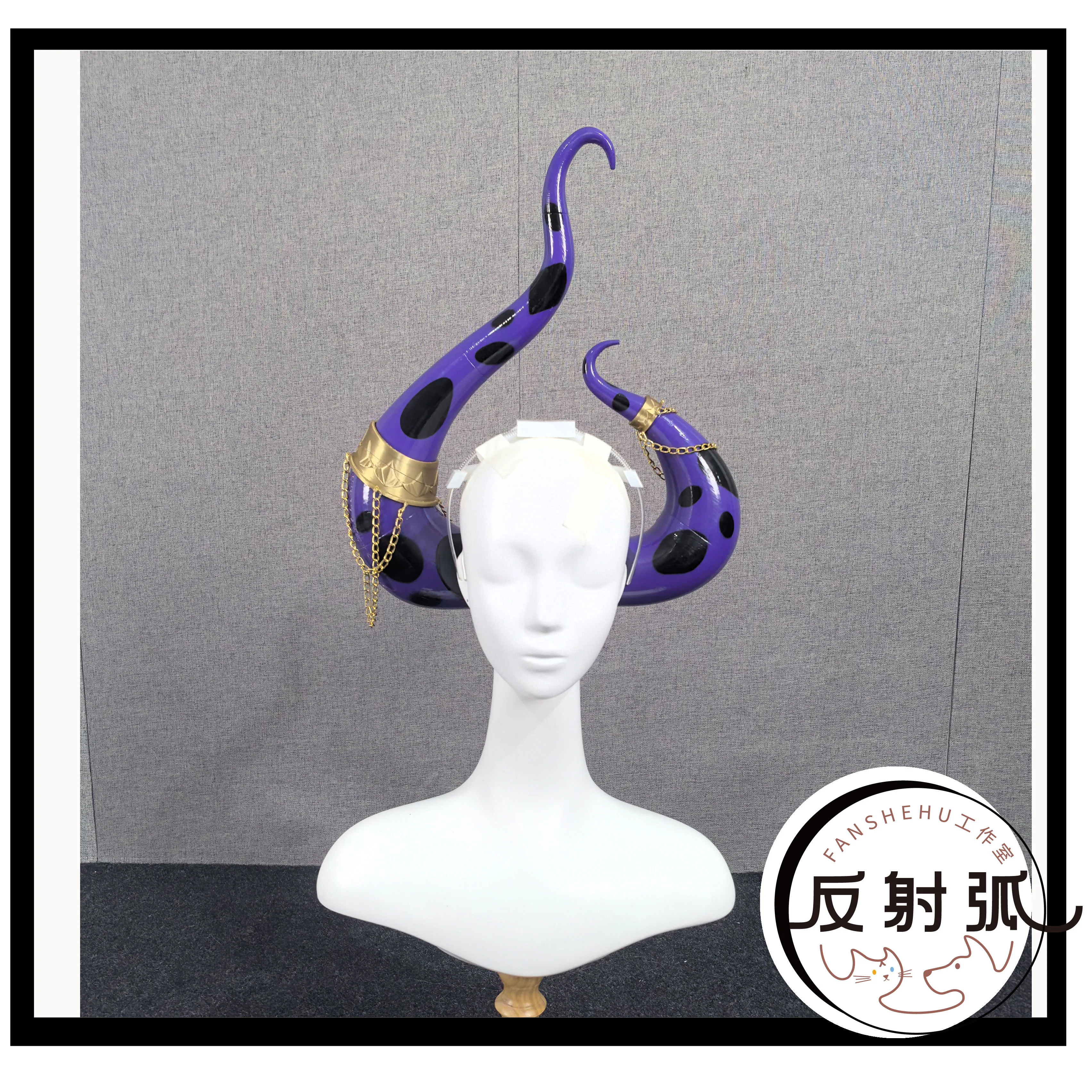 

MOT Queen Anne's Revenge Horns Azur Lane Headwear Halloween Christmas Fancy Party Costumes Accessories