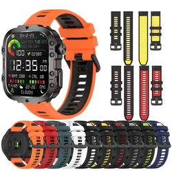 Sports Silicone Strap for LIGE Smart Watch QX11 Quick 20mm 22mm Breathable Wrist Wristband for LIGE QX11 Accessorie