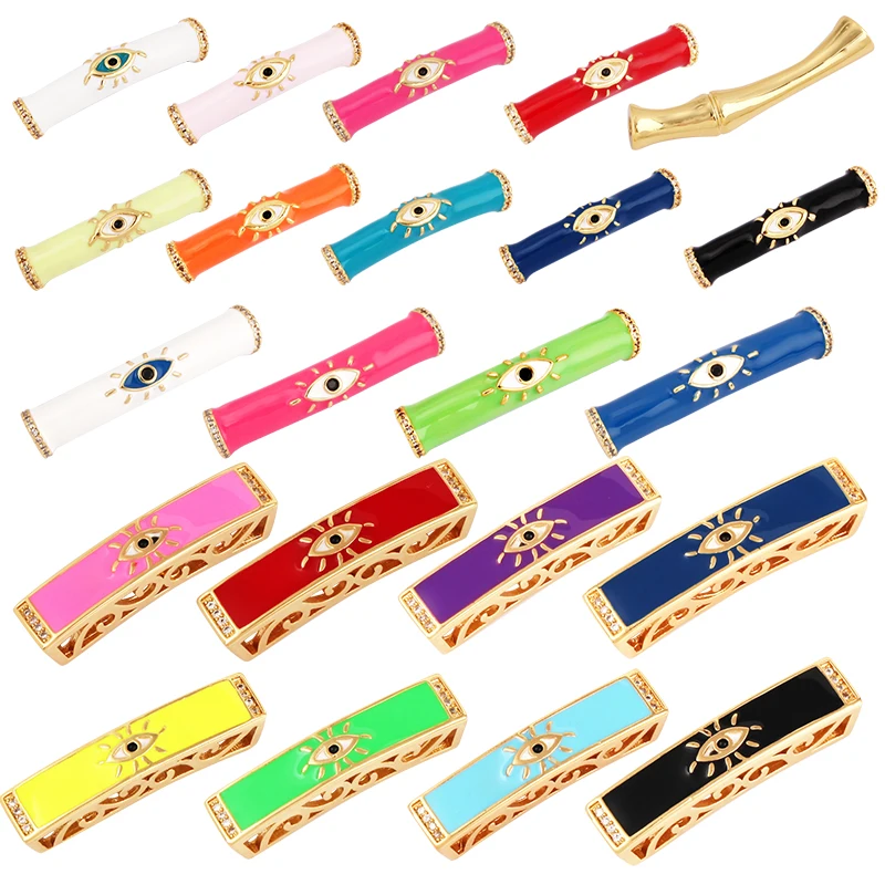 Enamel Evil Eye Bea…