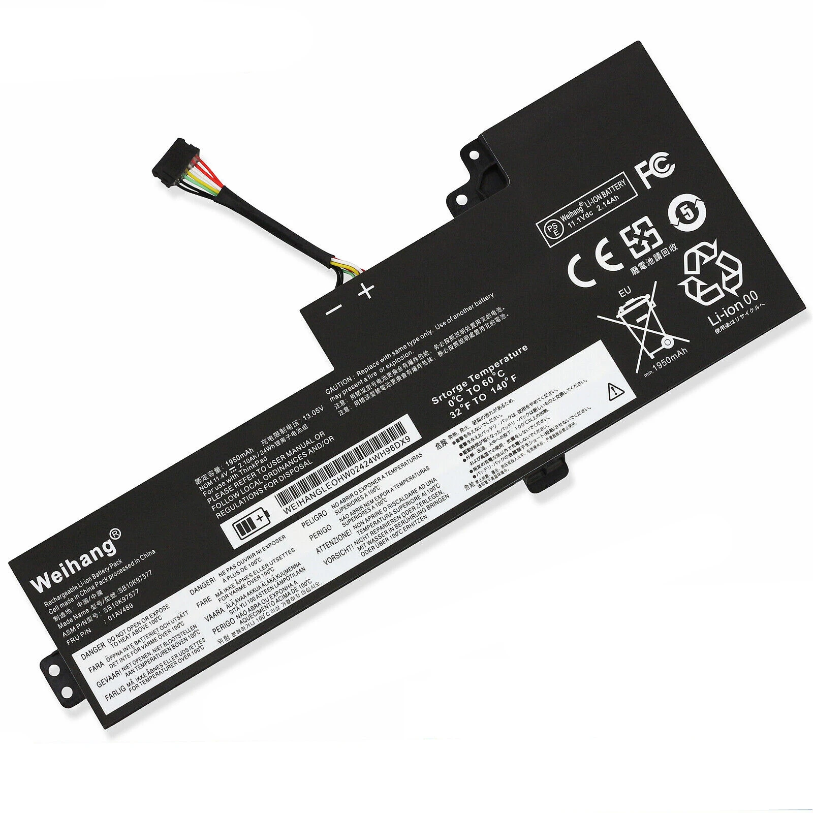 New Battery 01AV489 For Lenovo ThinkPad T470 T480 A475 A485 TP25 Series 01AV421 01AV420 SB10K97578 01AV419 SB10K9757