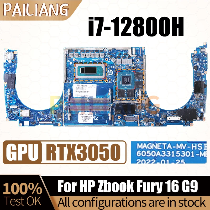 

Материнская плата для ноутбука HP Zbook Fury 16 G9 6050A3315301 SRLD2