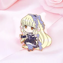 Freya Chibi Hard Enamel Pin Lolita Dress ver