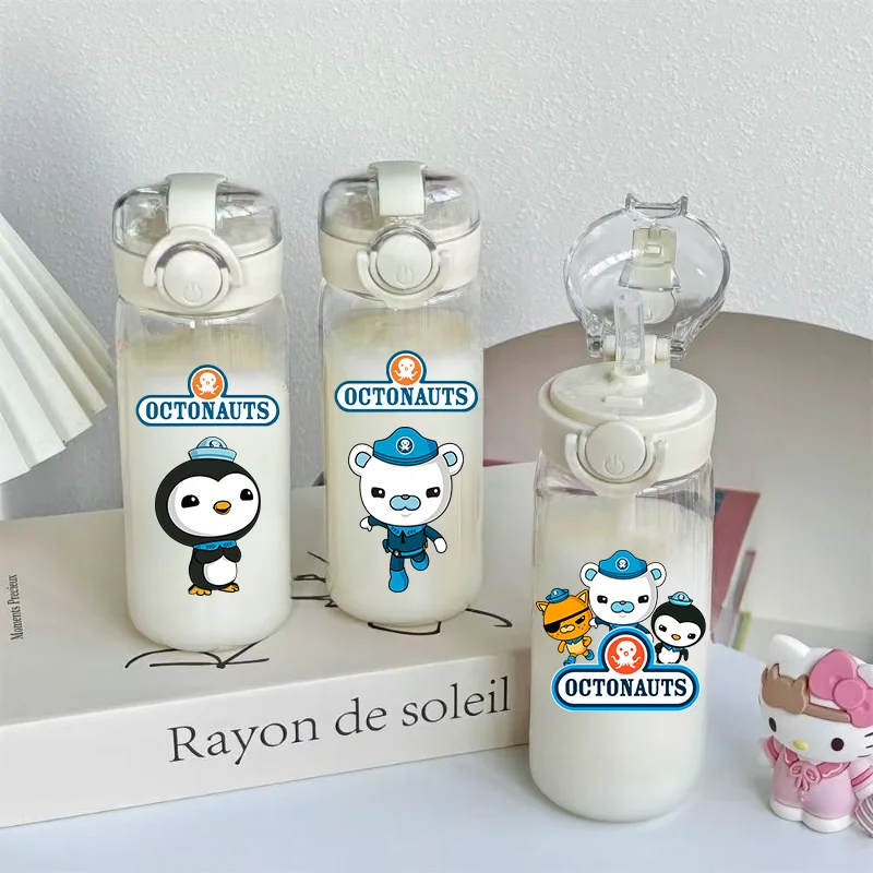 

Соломенная чашка для воды Восьмиугольные прозрачные 400 600 мл детская бутылка для питьевой воды пластиковая портативная Спортивная Праздничная бутылка для улицы