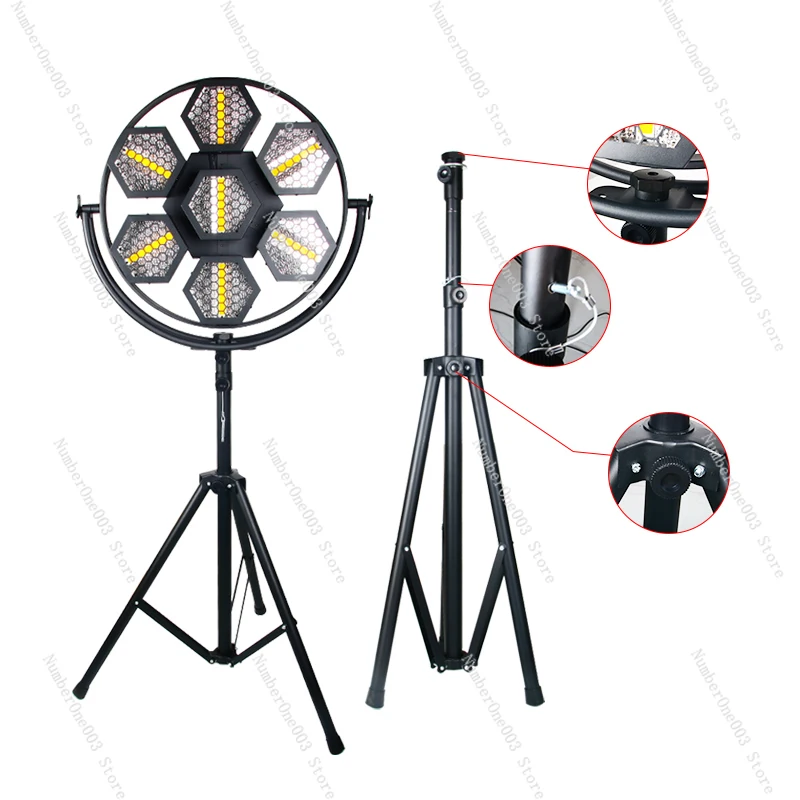 

LED 7-Matrix Retro Par Light Bar KTV Dance Atmosphere Live Background Stage Lighting