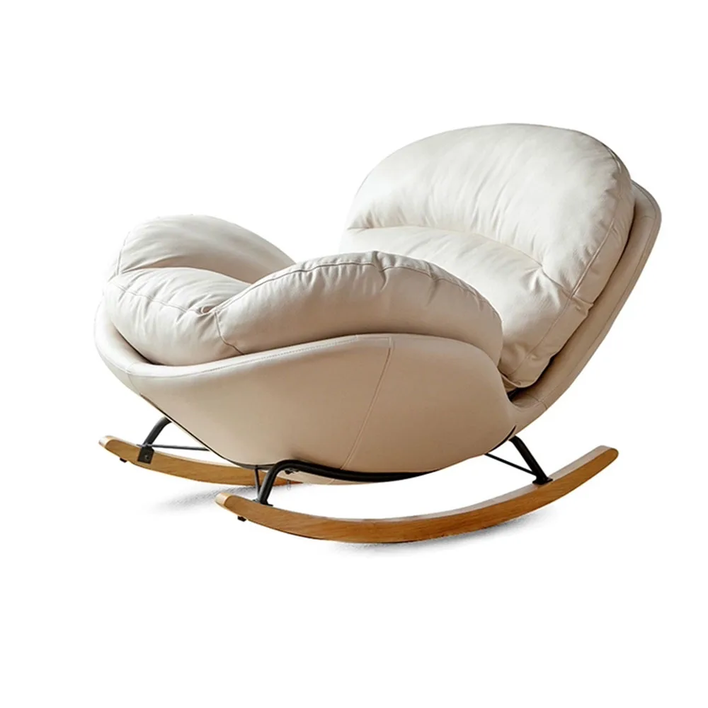 Snail Shaped Rocking Chair Adult Lazy Sofa Single Person Leisure Sleeping Chair Household Comfortable Lounge Seat