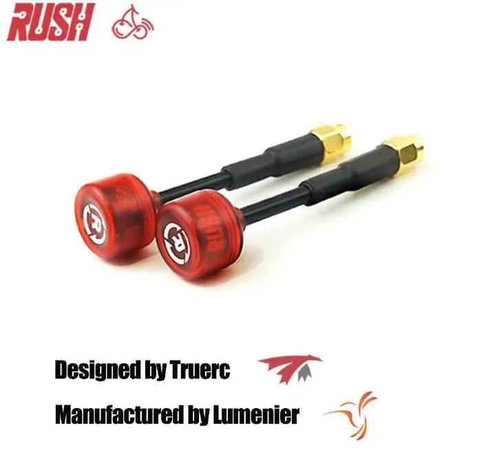 

RUSHFPV Rush Cherry Antenna SMA LHCP/RHCP Оптимизированная для гоночных дронов FPV Максимальное покрытие сигнала. Подсвечник Truerc 5,6–6 ГГц