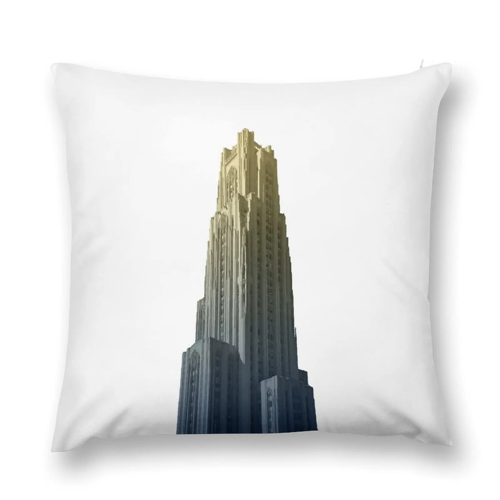 

Blue & Gold Cathedral #2 Throw Pillow autumn decoration Pillowcases pillow