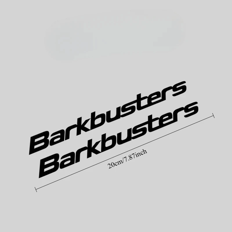 Barkbusters Motorcycle Stickers Waterproof  Motorbike Side Panels Fuel Tank Fairing Scooter Vinyl Decals Decoration