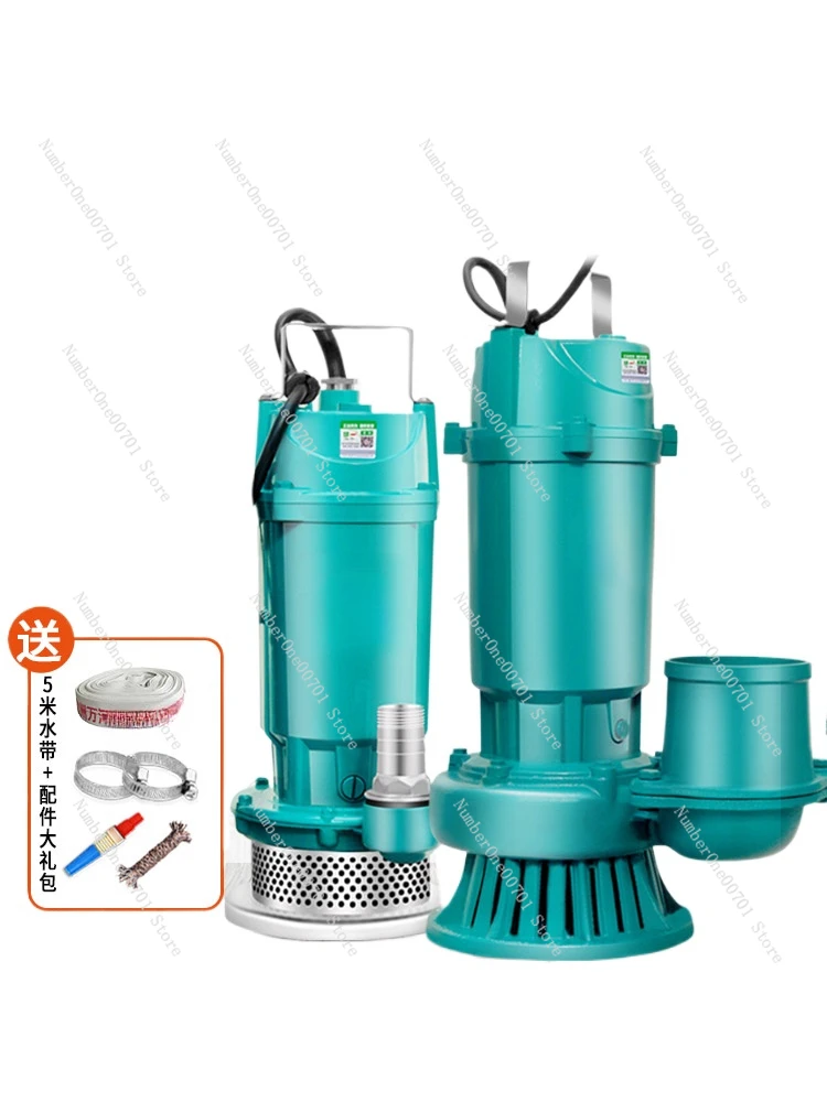 220V Water Pump Household Pumping Pump High Lift Agricultural Irrigation Manure Pumping Mud Sewage Pump