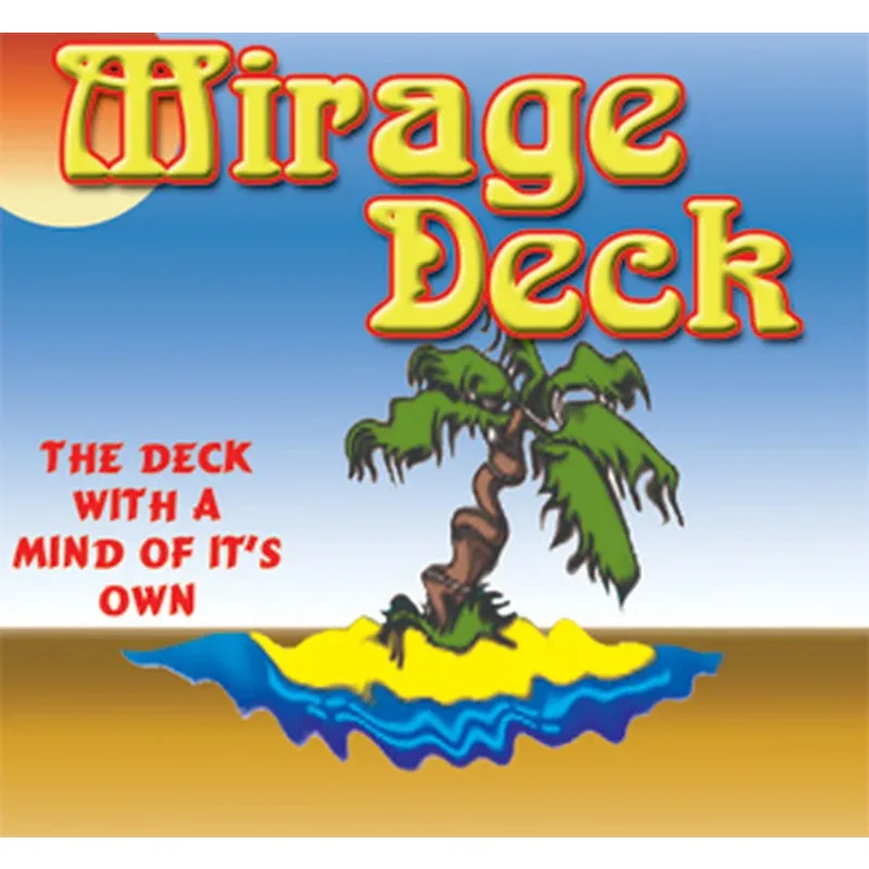 

High Quality Mirage Deck - Card Magic Tricks Mentalism Close Up Magic Illusions Stage Magic Comedy Penetration Funny Stuff