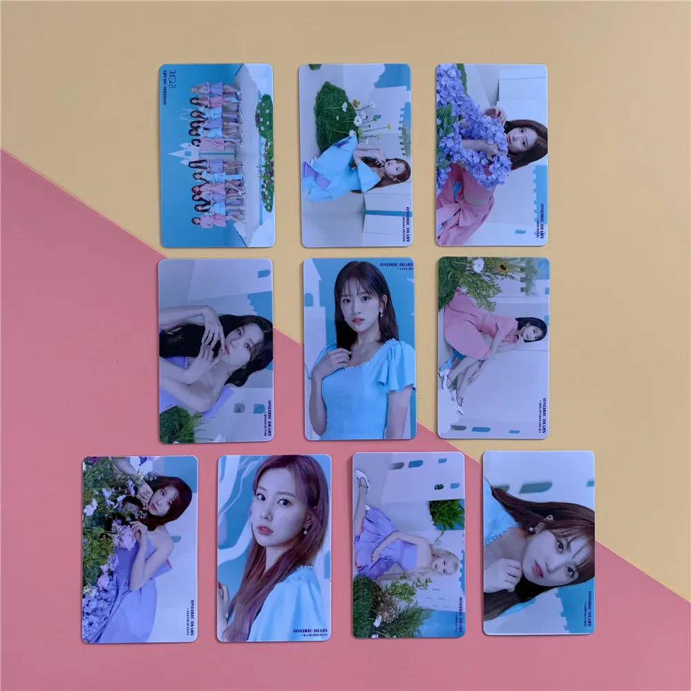 

IZ * ONE New Album Oneiric Diary Crystal Bus Card Stickers IZONE Quan Enfei