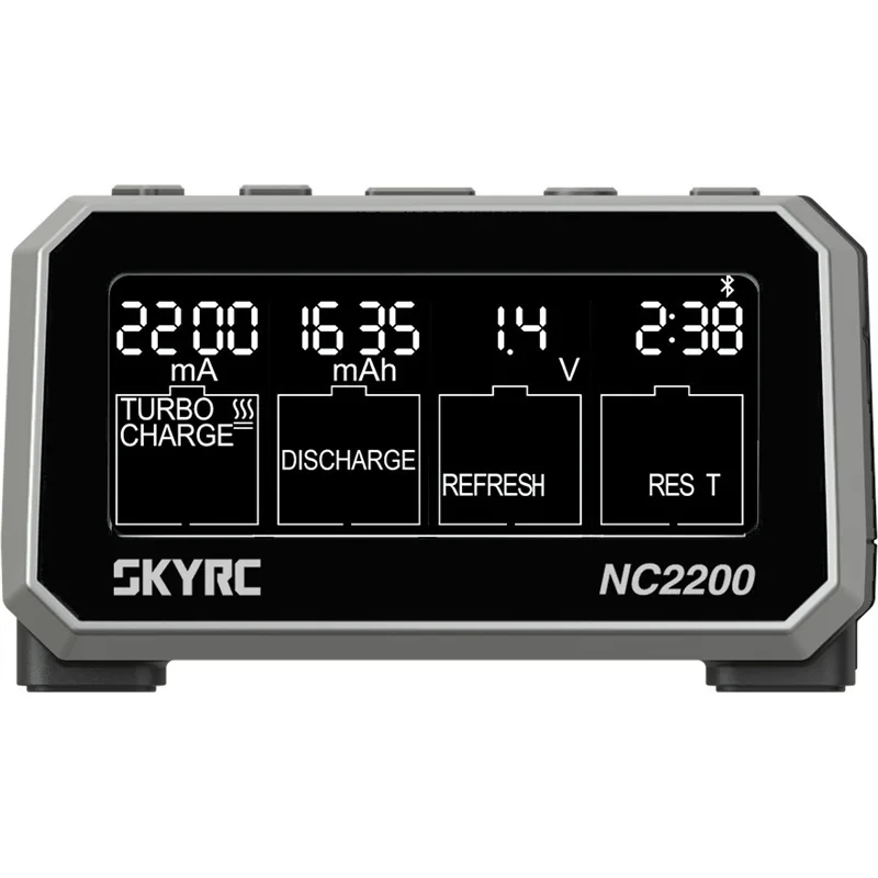 SKYRC NiMH/NiCr charger AA/AAA four-channel, Bluetooth APP control