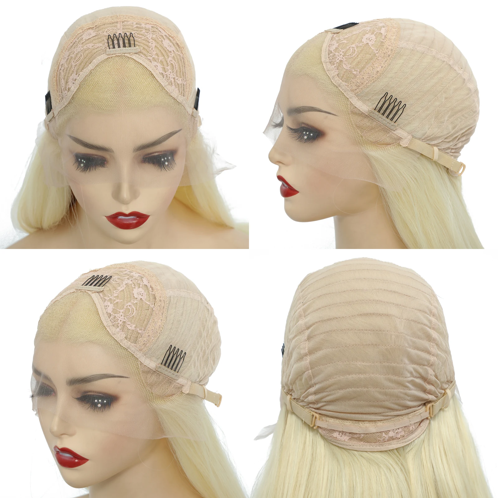 WIF-Perruque Synthétique Longue Ondulée Vert Néon Jaune pour Femme, Fibre Chauffante, Partie Centrale, Utilisation Cosplay