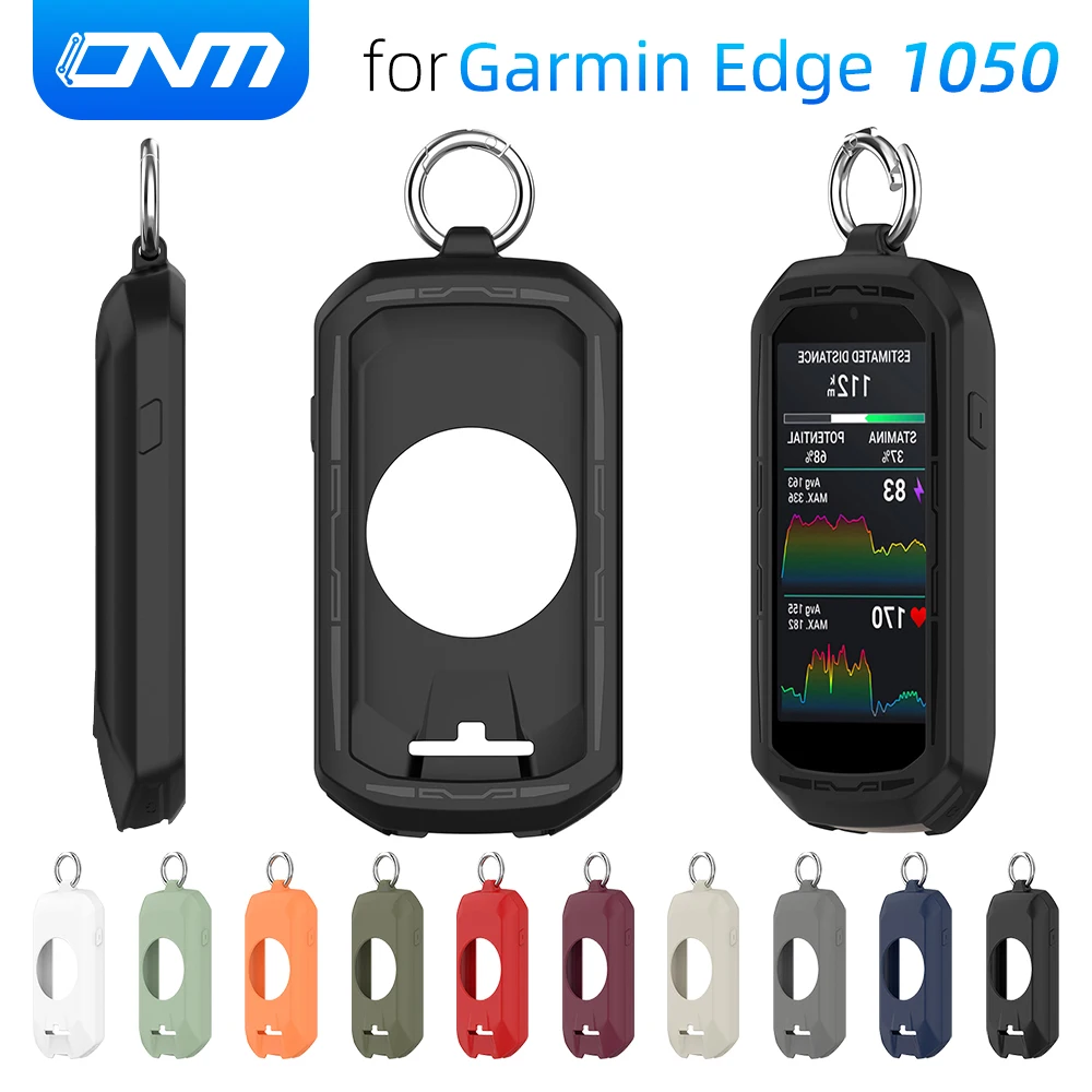 

Case for Garmin Edge 1050 Silicone Flexible Soft Full Coverage Bumper Protective Cover Garmin 1050 Shell Protector Accessories