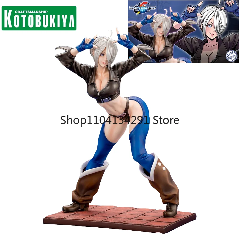 

KOTOBUKIYA, оригинальная аниме-фигурка THEKINGO FFIGHTERS 2001, SNK Beauty, статуя ангела, экшн-фигурка, игрушки для детей, подарок