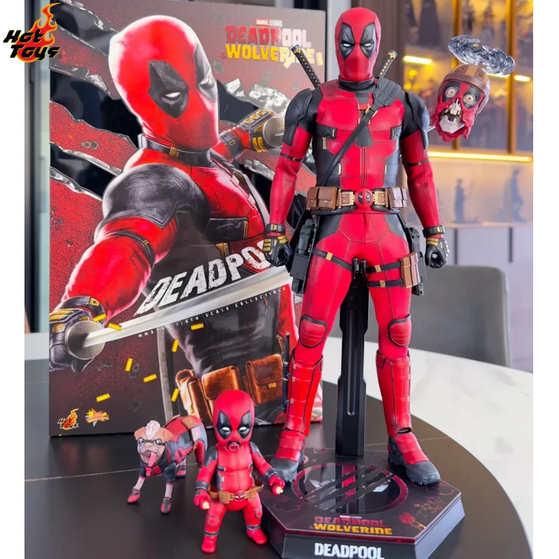 Hot Toys 1/6 Marvel Ht Deadpool&Wolverine Figure Deadpool Mms746b Mms490 Mms746 Action Figure Special Edition Toy Gifts