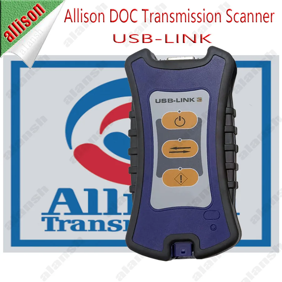 2024 New Allison DOC Transmission + GEN5 File PC-Service Tool + NEXQ USB Link Truck Scanner