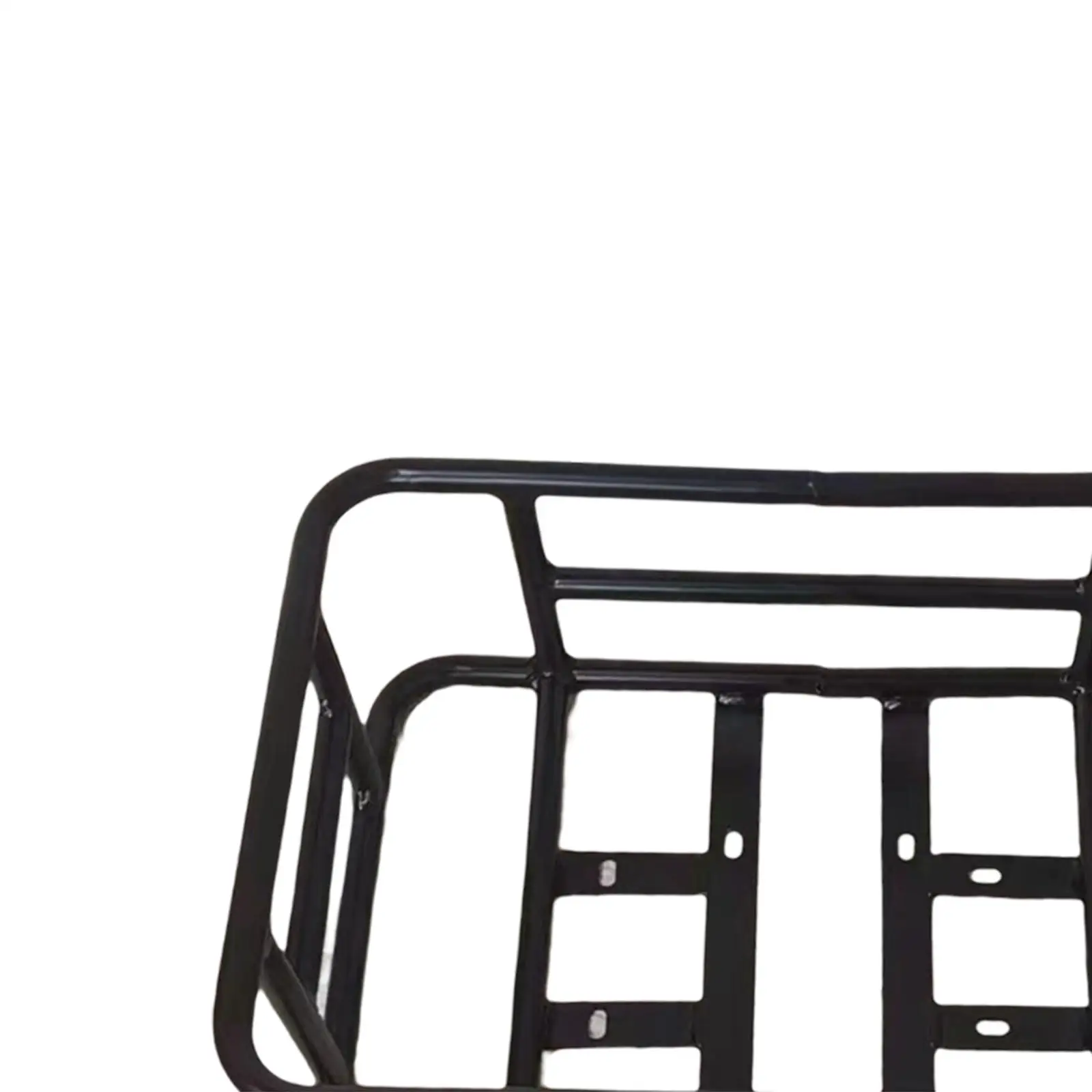 سلة دراجة أمامية معدنية، سلة دراجة خلفية تحمل سلال ذات سعة كبيرة #5